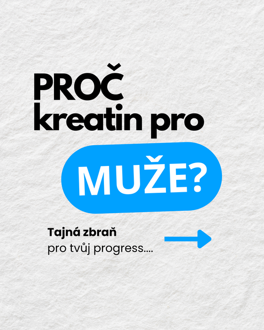3 Důvody, proč kreatin pro muže