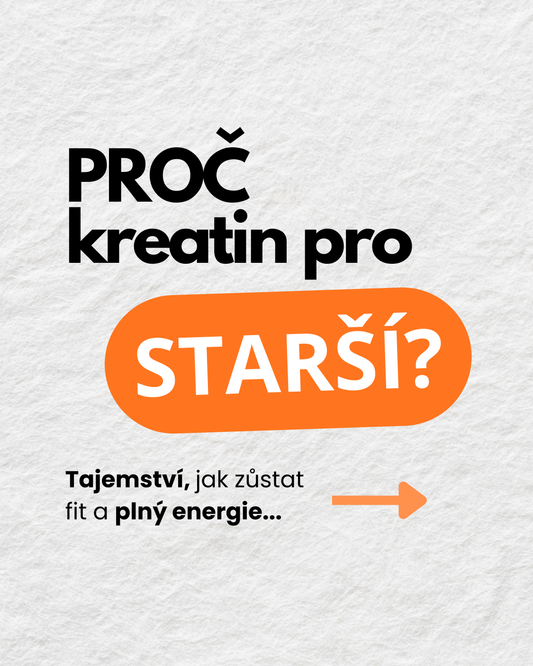 3 Důvody, proč kreatin pro starší