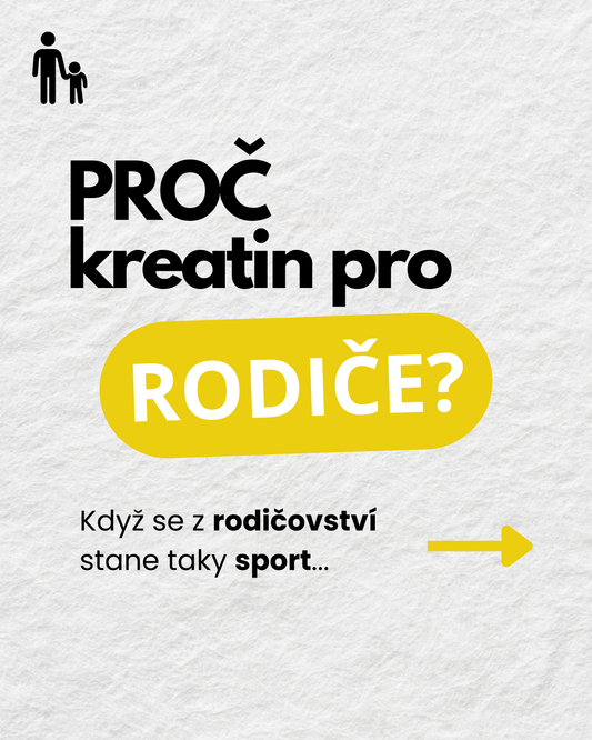 3 Důvody, proč kreatin pro rodiče