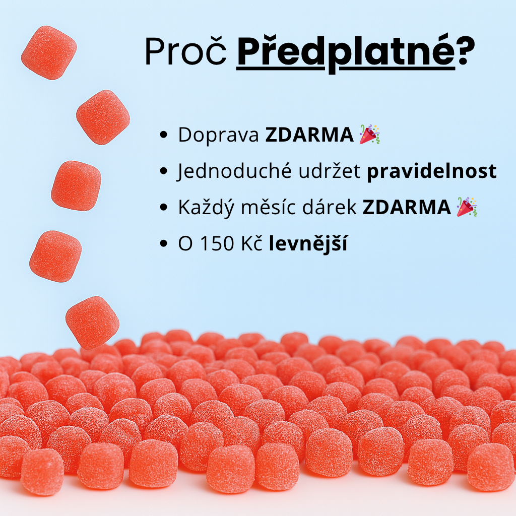 Kreatinové Lifty gummies (90G)