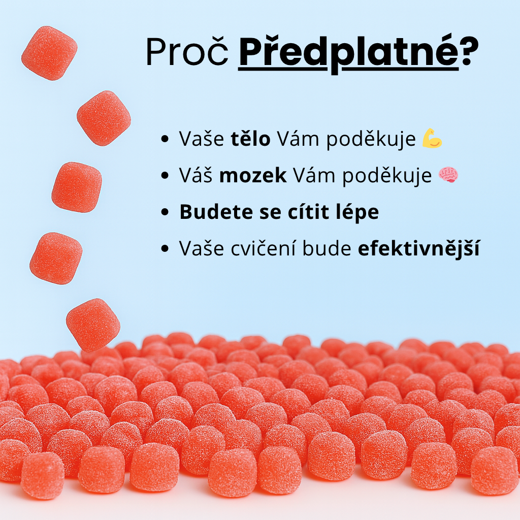 Kreatinové Lifty gummies (90G)